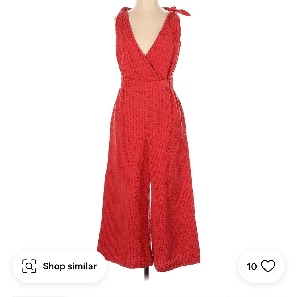 Women's Red Jumpsuit